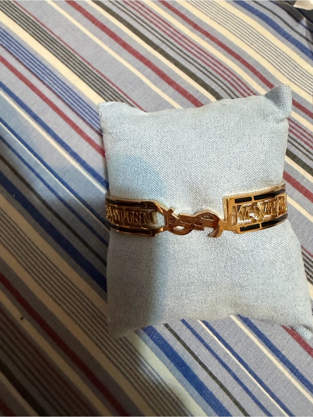 Gold-Tone Designer Logo Link Bracelet - women’s Accessories